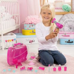 Bayer Design Frisierkoffer mit Haartrockner 15-teilig