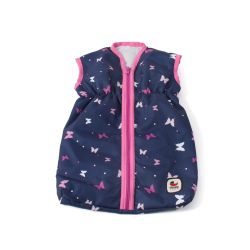 Bayer Chic 2000 Puppen-Schlafsack Butterfly navy-pink