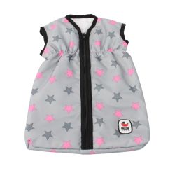 Bayer CHIC 2000 Puppen-Schlafsack Sternchen Sterne grau