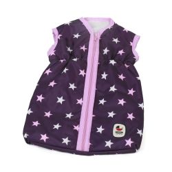 Bayer Chic 2000 Puppen-Schlafsack Stars lila