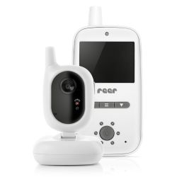 Reer BabyCam Video Babyphone 2,4 TFT Monitor Nachtsichtfunktion bis 300m