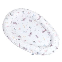 Julius Zöllner Nido Jersey Kuschelnest 80 x 55 cm Crazy Animals