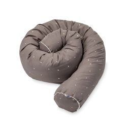 Julius Zöllner Bettschlange Organic 180/Ø 14  Wild Dots