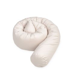 Julius Zöllner Bettschlange Jersey uni oatmeal 180 cm