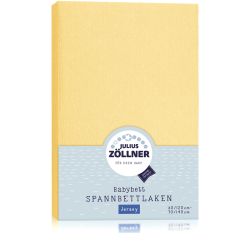 Julius Zöllner Spannbetttuch Jersey 70x140 / 60x120 Banana
