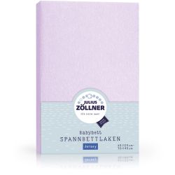 Julius Zöllner Spannbetttuch Jersey 70X140 / 60x120 Flieder