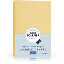 Julius Zöllner Spannbetttuch Jersey 90x40 Banana