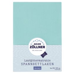 Julius Zöllner Spanntuch Laufgittermatratze 68/90+95/95 Jersey mint