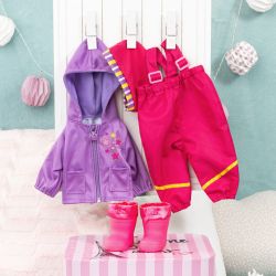 Bayer Design Kleider für Puppen 38-42cm lila pink