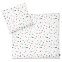 Julius Zöllner Jersey Bettwäsche 80x80 + 35x40 Little Fox