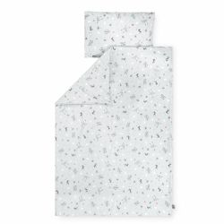 Julius Zöllner Bettwäsche Jersey 100/135+40/60 Savanne grau