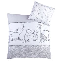 Julius Zöllner Bettwäsche 80x80 + 35x40 cm Safari