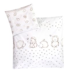 Julius Zöllner Bettwäsche 80x80 + 35x40 cm Igelchen