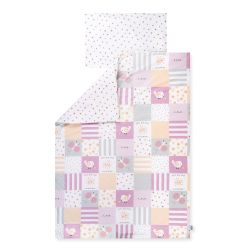 Julius Zöllner Bettwäsche 100/135+40/60 Patch rose