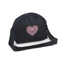 Bayer Chic 2000 Puppen Wickeltasche Melange grau-navy