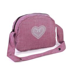 Bayer Chic 2000 Puppen Wickeltasche für Puppenwagen Jeans pink