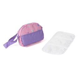 Bayer Chic 2000 Wickeltasche Herzchen lila-rosa