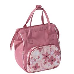 Bayer CHIC 2000 Puppen-Wickeltasche Blumen Flowers Blumen rosa altrosa