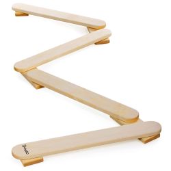 BabyGo Balance 4xBoard Gleichgewichtsbalken nature