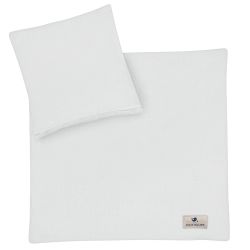 Julius Zöllner Bettwäsche Terra 80x80 + 35x40 cm grau