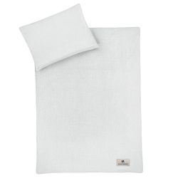 Julius Zöllner Bettwäsche Terra 100x135 + 40x60 cm grau