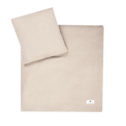 Julius Zöllner Bettwäsche Musselin 80/80+35/40 sand