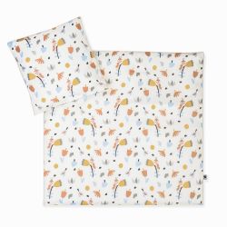 Julius Zöllner Bettwäsche Organic 80/80+35/40 Crazy Flowers