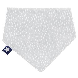 Julius Zöllner Jersey Halstuch Tiny Squares Grey 