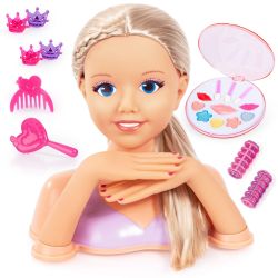 Bayer Design Lisa Top Model 25cm Frisiertopf Schminkkopf mit Zubehör