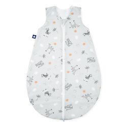 Julius Zöllner Sommerschlafsack Jersey 80/86 Savanne grau