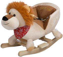 BabyGO Rocker Schaukeltier mit Gurtsystem Lion Löwe