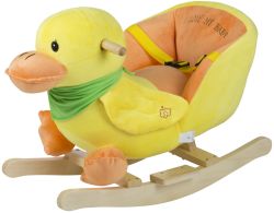 BabyGO Rocker Schaukeltier mit Gurtsystem Duck Ente