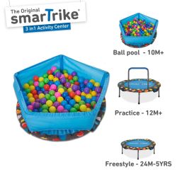 smarTrike Folding Trampolin und Bällebad ab 10 Monaten