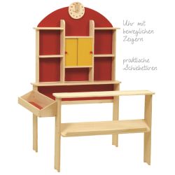 Roba Kids Verkaufsstand Kaufmannsladen Natur Holz