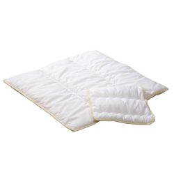 ALVI Mikrofaser Steppbett-Set 80x80cm 35x40cm