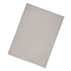 Alvi Strickdecke kleines Karo grau 75x100 cm