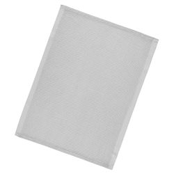 Alvi Strickdecke Piqué grau Pique grau 75x100 cm