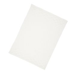 Alvi Strickdecke großes Karo offwhite 75x100 cm