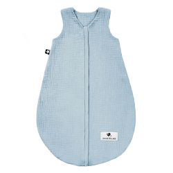 Julius Zöllner Baby Sommerschlafsack Musselin denim 90 cm