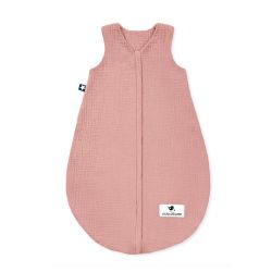 Julius Zöllner Baby Sommerschlafsack Musselin dusty rose 80 cm