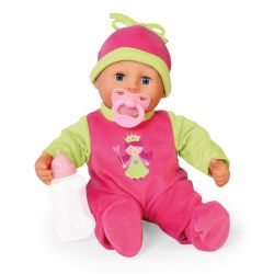 Bayer Design Puppe First Words Baby 38 cm Prinzessin