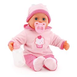 Bayer Design Puppe First Words Baby 38 cm rosa
