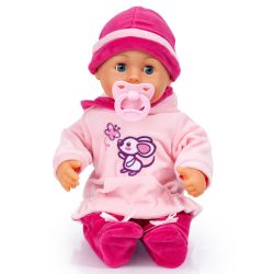 Bayer Design Puppe First Words Baby 38 cm pink rosa