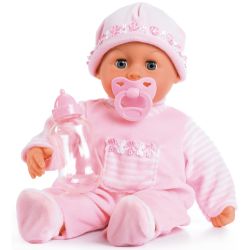 Bayer Design First Words Baby 38 cm Babypuppe rosa mit Zubehör