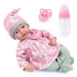 Bayer Design Reborn Baby Puppe 38 cm Junge Weiche Babypuppe ab 18 Monate