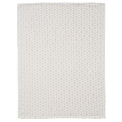 Alvi Microfaserdecke Kuscheldecke Raute taupe 75x100 cm