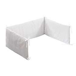 Alvi Nestchen Standard mit Vliesfüllung Raute taupe 180 cm