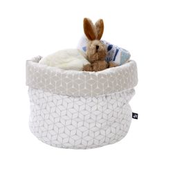 Alvi Utensilo Utensilientasche rund Raute taupe  