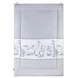 Julius Zöllner Krabbeldecke Bordüre ca. 95x135 cm Safari