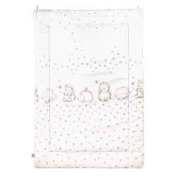 Julius Zöllner Krabbeldecke Bordüre ca. 95x135 cm Igelchen